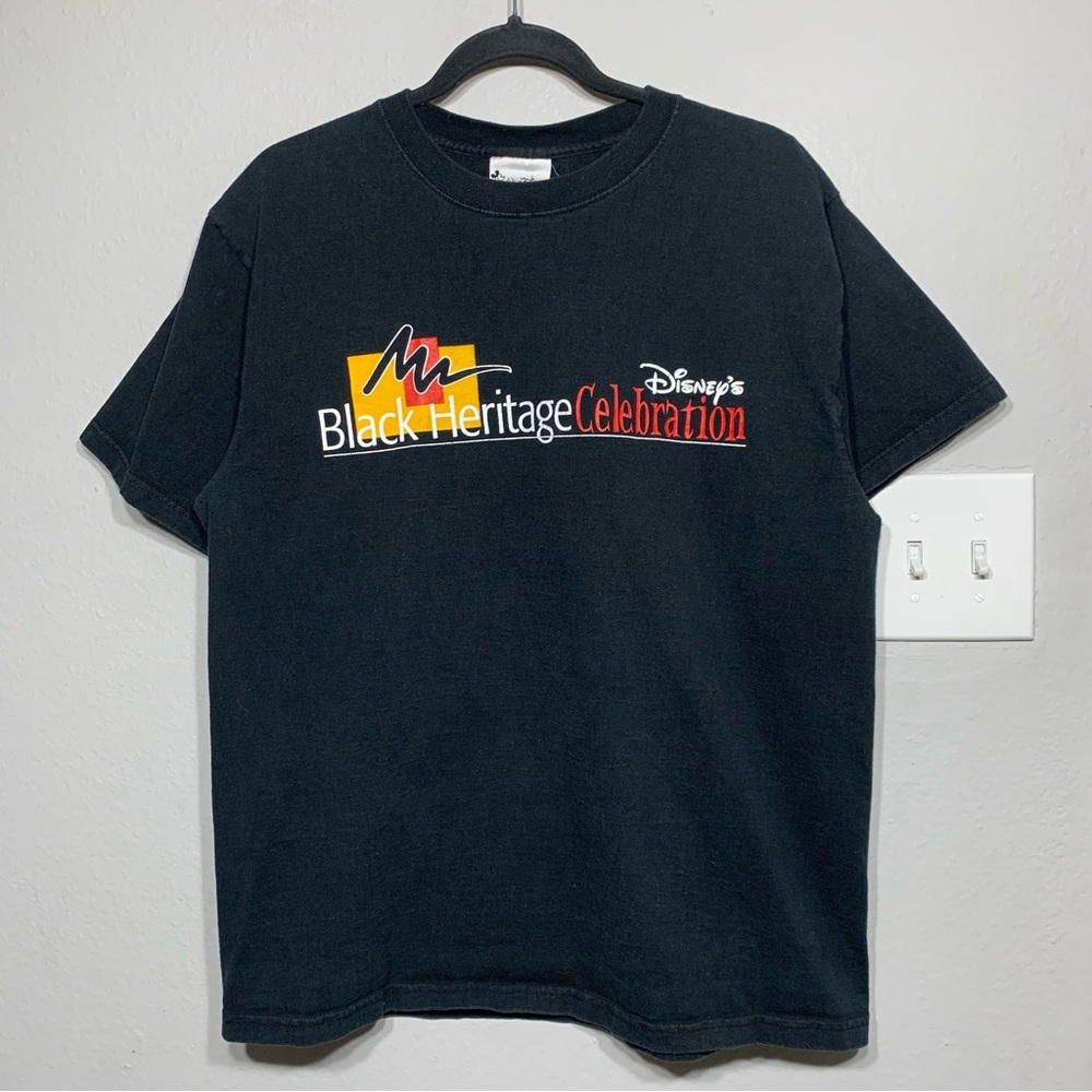 Vintage 90s‎ Walt Disney Black Heritage Celebration Tee Large